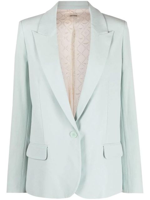 Zadig&Voltaire single-breasted blazer - Blue - zdjęcie produktu nr 1