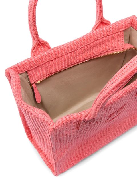 PINKO woven Love Birds tote bag