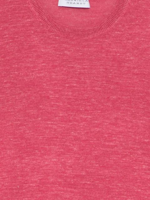 Gabriela Hearst Chryse Knit T-Shirt - Red