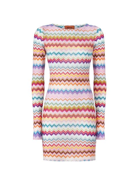 Missoni zig-zag beach dress - White - zdjęcie produktu nr 1