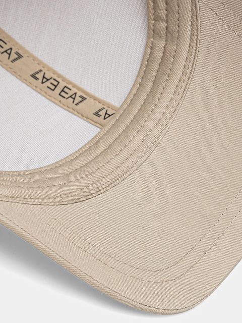 EA7 Emporio Armani czapka z daszkiem bawełniana