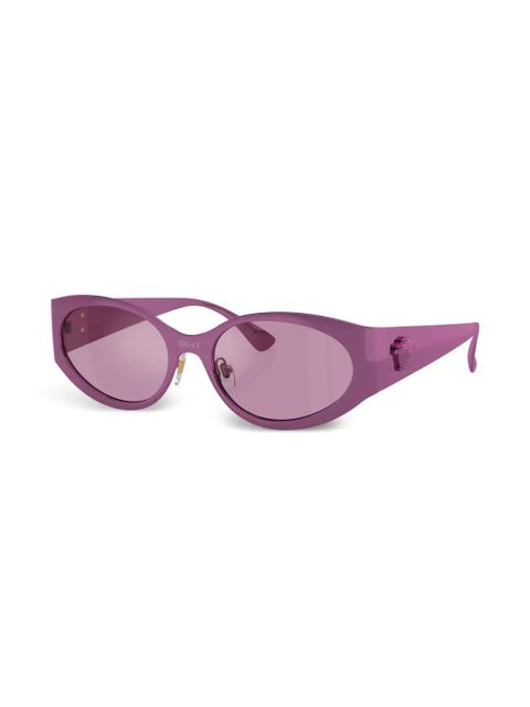 Versace Eyewear Medusa oval-frame sunglasses - Pink - zdjęcie produktu nr 2