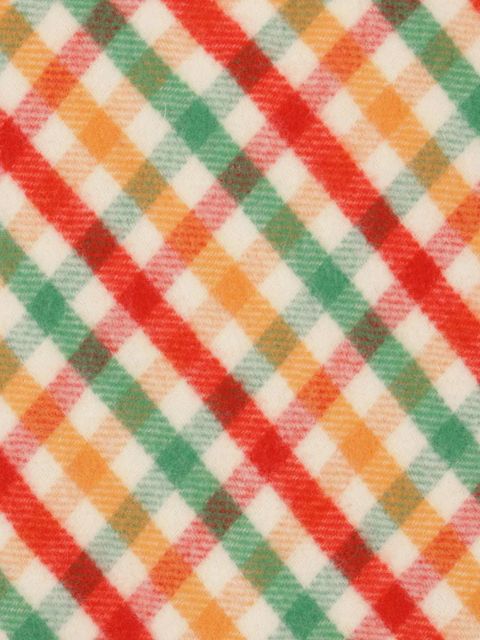 Miu Miu checked wool-blend skirt - Green