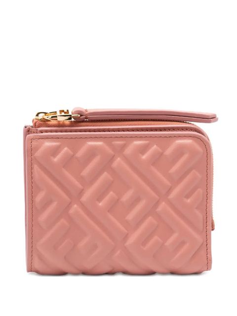 FENDI quilted zip-around wallet - Pink - zdjęcie produktu nr 1