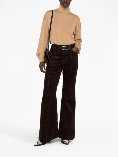 Saint Laurent roll-neck wool jumper - Neutrals - zdjęcie produktu nr 2