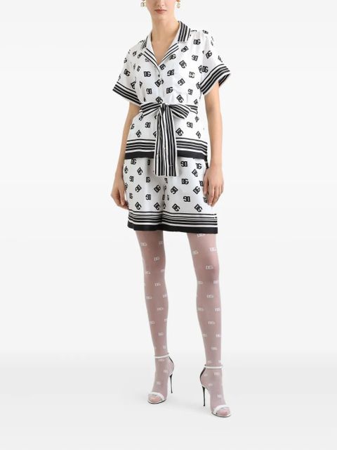 Dolce & Gabbana DNA DG logo-print shirt - White - zdjęcie produktu nr 2