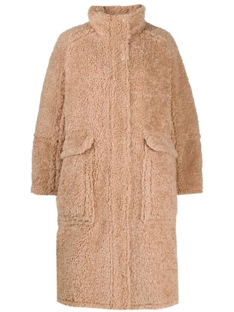 Diesel oversized textured coat - Neutrals - zdjęcie produktu nr 1