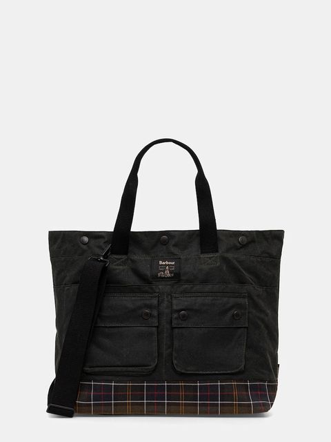 Barbour torba Field Wax kolor zielony UBA0750 - zdjęcie produktu nr 1