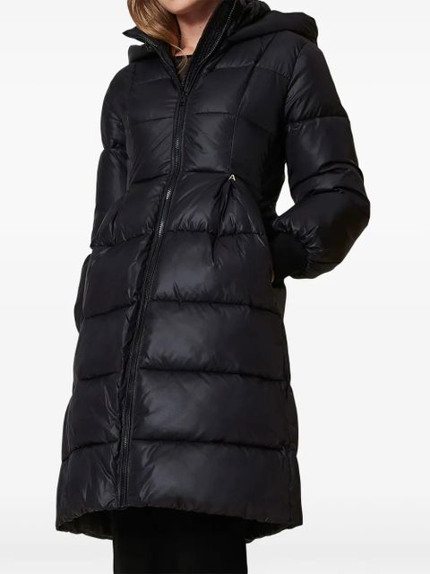 TWINSET hooded padded coat - Black - zdjęcie produktu nr 2