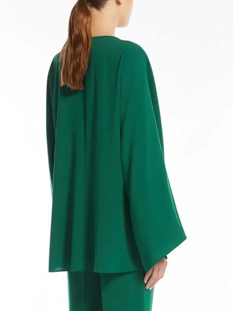 Max Mara bell-sleeve blouse - Green