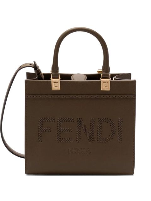FENDI Small Sunshine tote bag - Brown - zdjęcie produktu nr 1