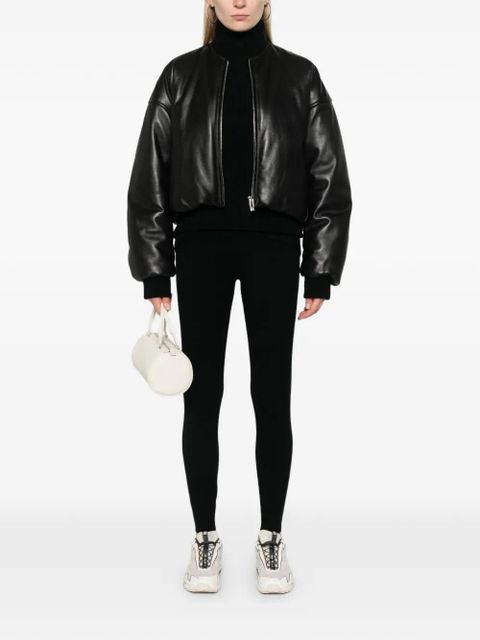 Yves Salomon ribbed turtleneck sweater - Black - zdjęcie produktu nr 2