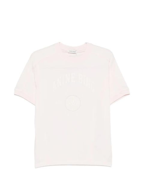 ANINE BING Jaylin crew-neck short-sleeve T-shirt - Pink - zdjęcie produktu nr 1