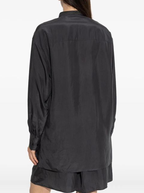LEMAIRE pocket button shirt - Black