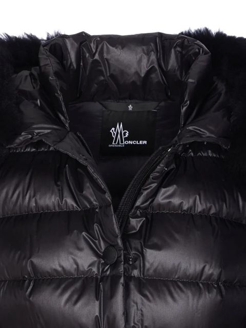 Moncler Grenoble Armoniques fur-trim down jacket - Black