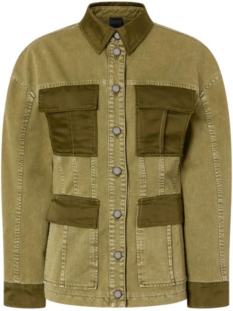 PINKO cotton bomber jacket - Green - zdjęcie produktu nr 1