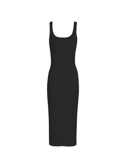 MC2 Saint Barth Jennifer ribbed midi dress - Black - zdjęcie produktu nr 1