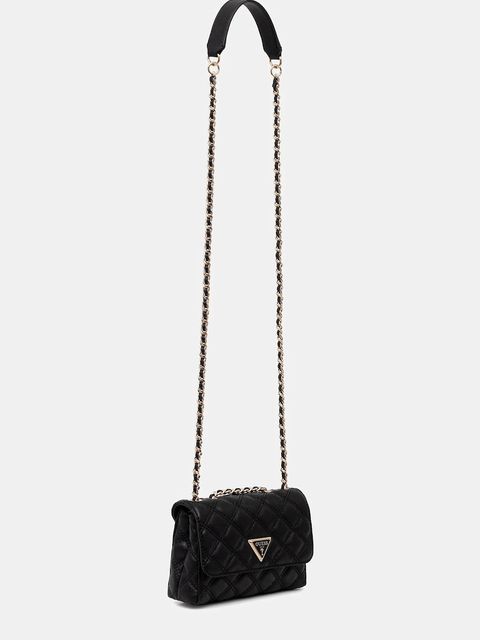 Guess torebka GIULLY kolor czarny HWQG96 73740