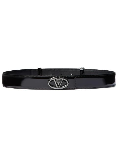 Valentino Garavani leather belt - Black