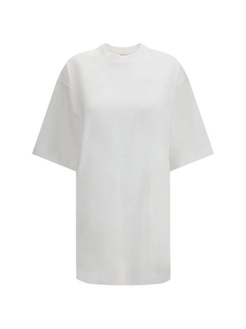 LouLou de Saison Ayaz mock-neck T-shirt Dress - White - zdjęcie produktu nr 1
