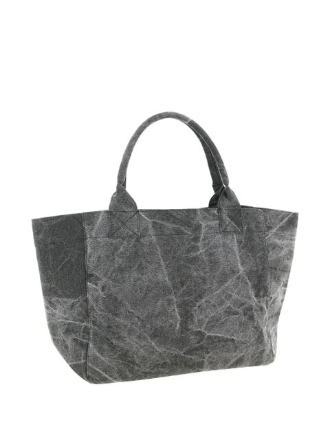 GANNI Fairy crystal-embellished tote bag - Grey - zdjęcie produktu nr 2