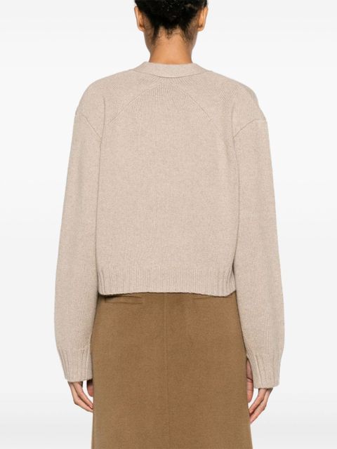 Proenza Schouler Sofia cropped cardigan - Neutrals