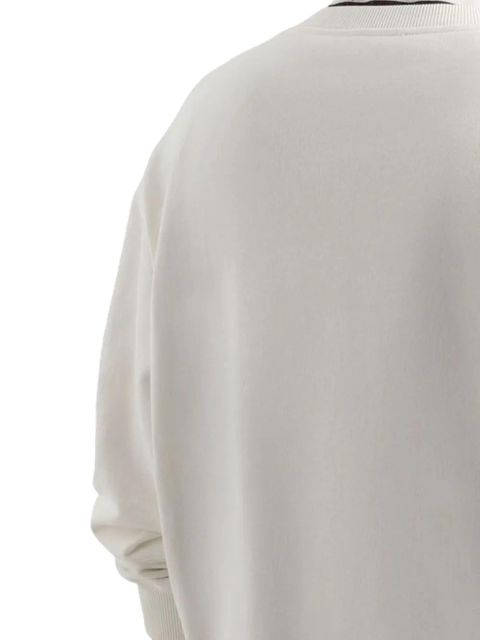 Dolce & Gabbana cotton graphic-print sweatshirt - White