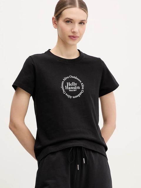 Helly Hansen t-shirt bawełniany CORE GRAPHIC - zdjęcie produktu nr 2