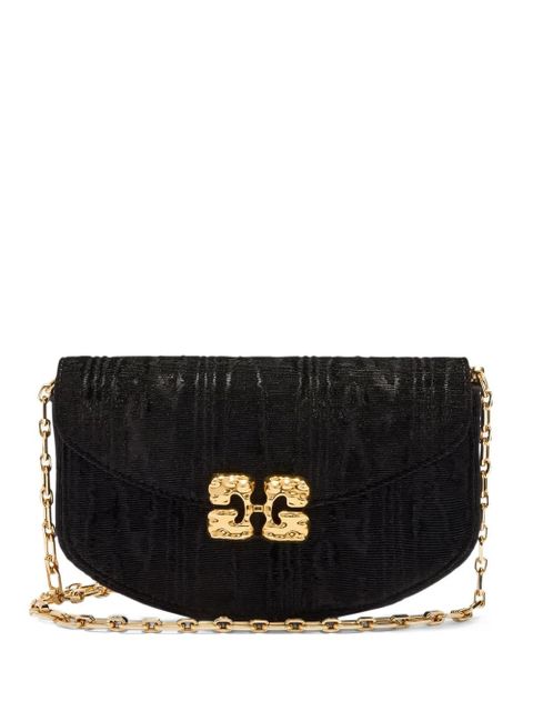GANNI textured shoulder bag - Black - zdjęcie produktu nr 1