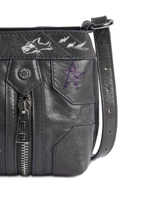 Zadig&Voltaire x Humberto Cruz Sunny Mood cross body bag - Grey