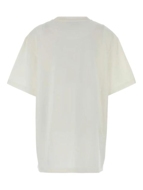 The Attico slit crew-neck T-shirt - White - zdjęcie produktu nr 2