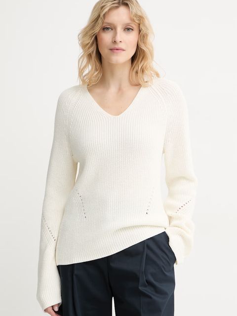 BOSS Orange sweter damski bawełniany C_Fardellina - zdjęcie produktu nr 1