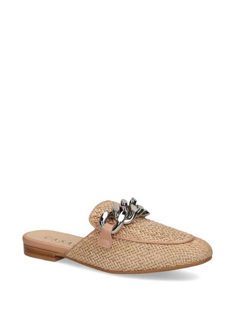 Casadei Chain-detail mules - Neutrals - zdjęcie produktu nr 2