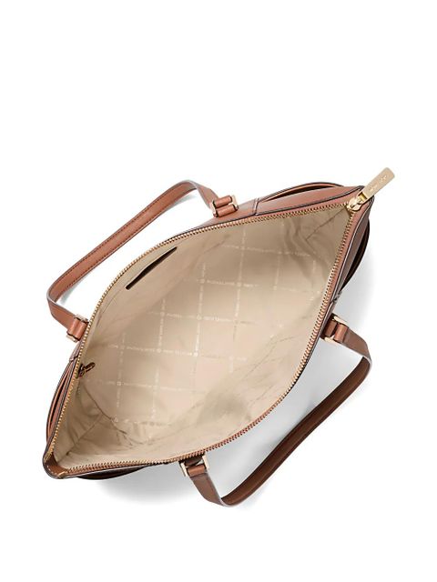 Michael Kors Charlotte zip-top tote bag - Brown - zdjęcie produktu nr 2