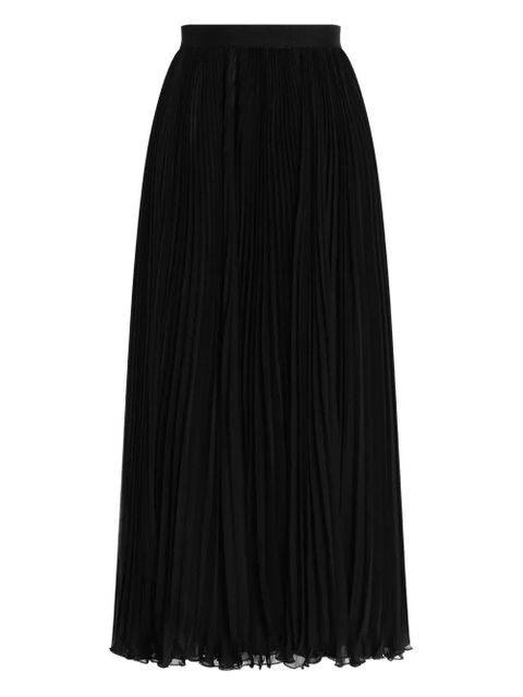 Dolce & Gabbana pleated midi skirt - Black - zdjęcie produktu nr 1