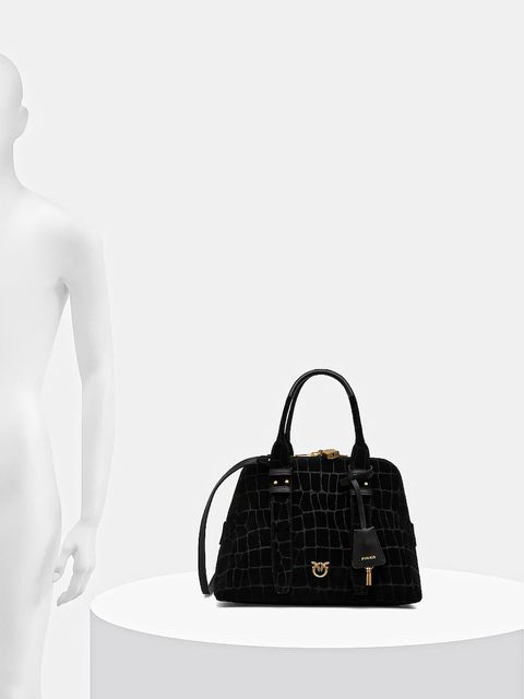 Pinko torebka zamszowa