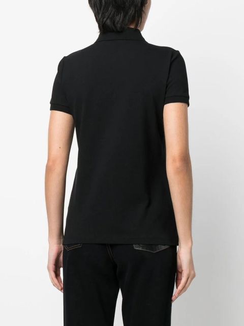 Lauren Ralph Lauren embroidered logo polo shirt - Black
