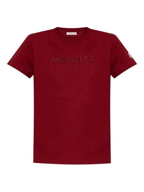 Moncler logo-embroidered T-shirt - zdjęcie produktu nr 1