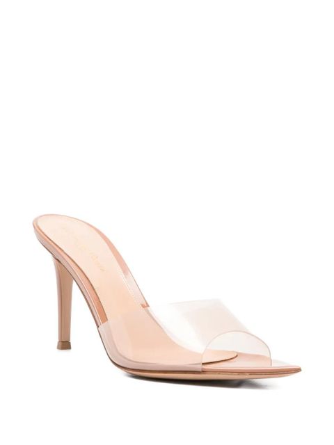 Gianvito Rossi Elle pointed-toe mules - Neutrals - zdjęcie produktu nr 2
