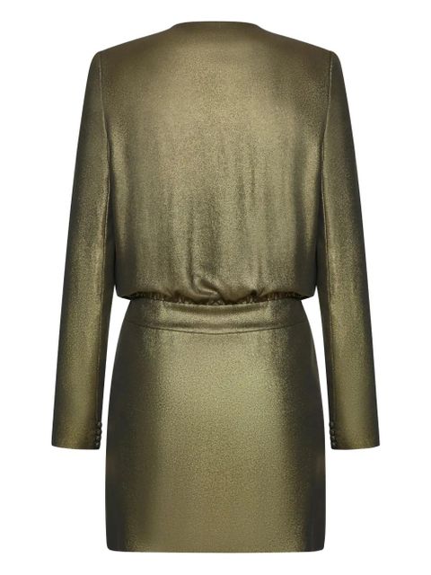 Saint Laurent silk mini dress - Green - zdjęcie produktu nr 2