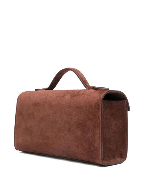 Savette top-handle clasp tote bag - Brown - zdjęcie produktu nr 2