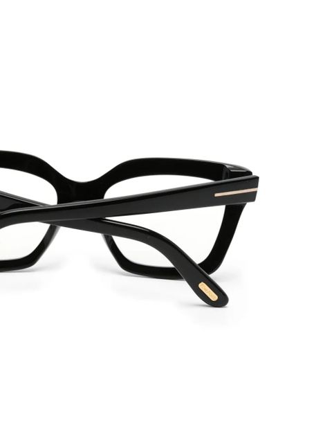 TOM FORD Eyewear geometric glasses - Black