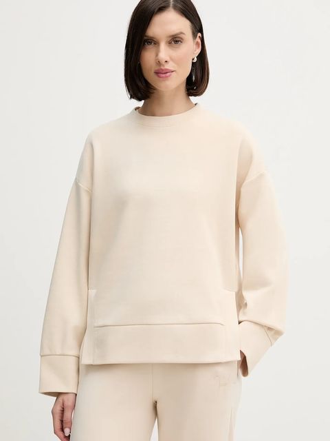 Joop! bluza damska kolor beżowy gładka 30100031 - zdjęcie produktu nr 1