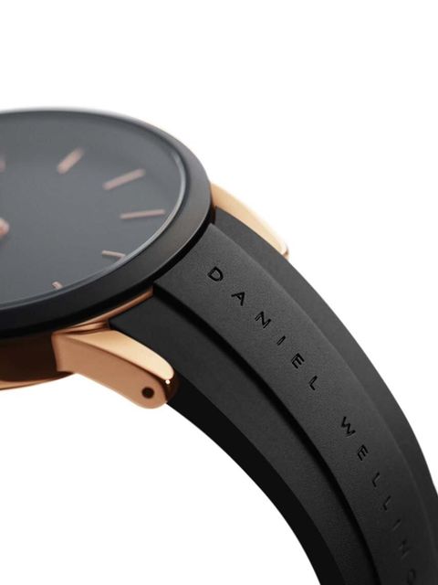 Daniel Wellington zegarek DW00100425 damski kolor czarny - zdjęcie produktu nr 2