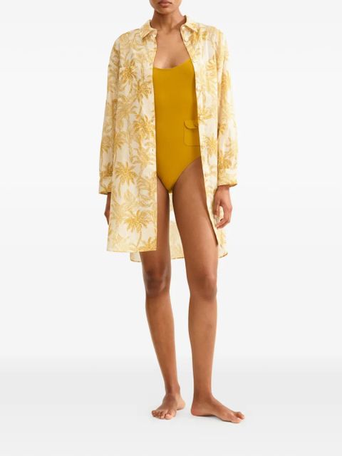 ERES Exotisme printed shirt - Yellow - zdjęcie produktu nr 2