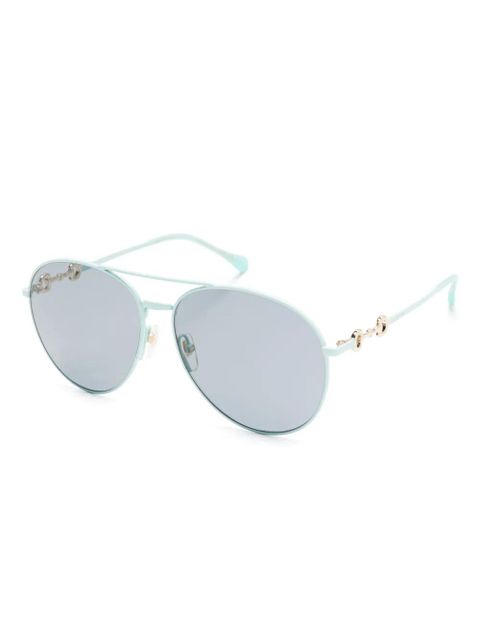 Gucci Eyewear GG1698S sunglasses - Blue - zdjęcie produktu nr 2