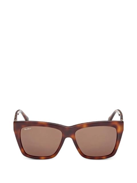 Max Mara Eyewear square-frame sunglasses - Brown - zdjęcie produktu nr 1