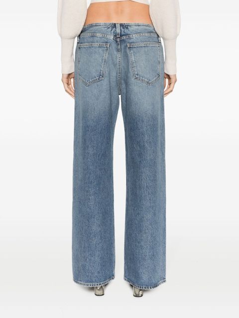 AGOLDE Lex organic cotton jeans - Blue