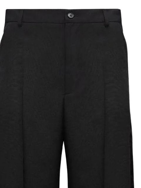 MM6 Maison Margiela creased trousers - Black - zdjęcie produktu nr 2