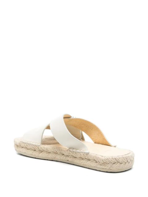 LOEWE leather sandals - Neutrals